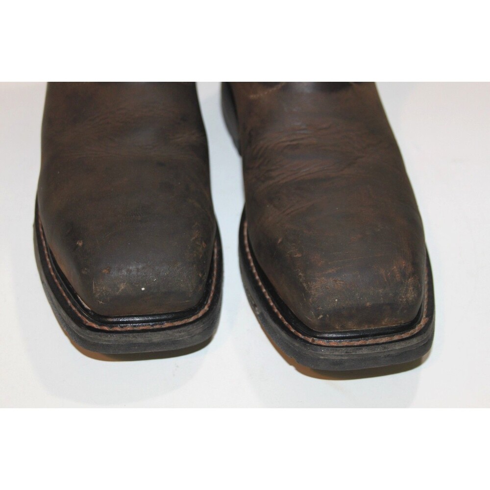 Ariat WorkHog Waterproof Composite Square Toe Work Boot Western Brown 9D - Picture 3 of 8